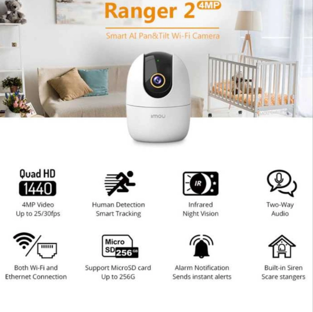 دوربین مداربسته بیسیم آیمو(imou) RANGER 2